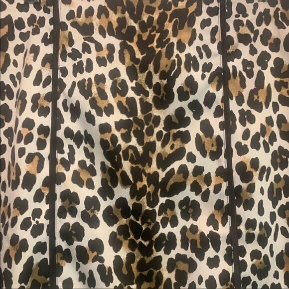 White House Black Market A-line Leopard Skirt - Picture 6 of 9